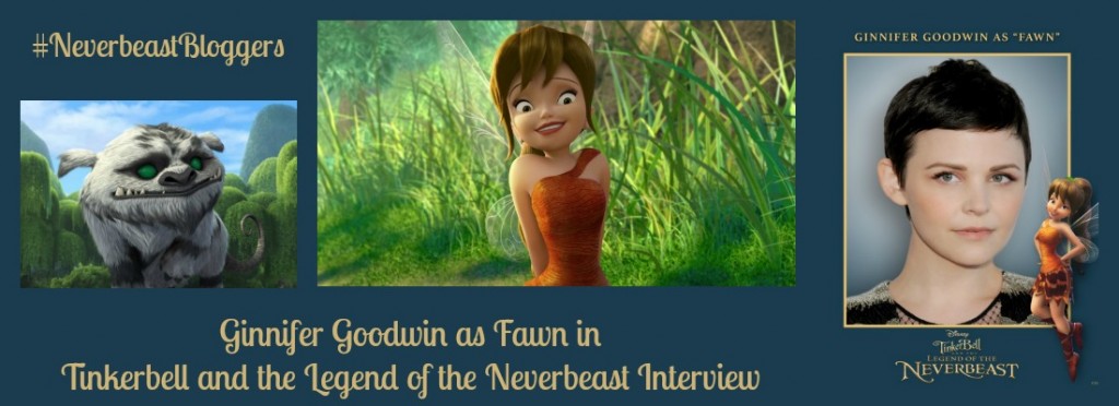 Ginnifer Goodwin as Fawn in Tinkerbell and the Legend of the Neverbeast